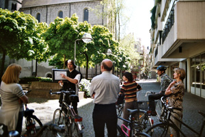 Mit dem Fahrrad durch Köln